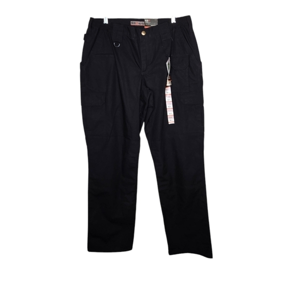 5.11 Tactical Women’s Taclite Pant Black Sz 14 Long Relaxed Fit 64360 EMS - Picture 1 of 16